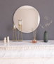 Hanah Home Espejo Redondo Ozze Blanco